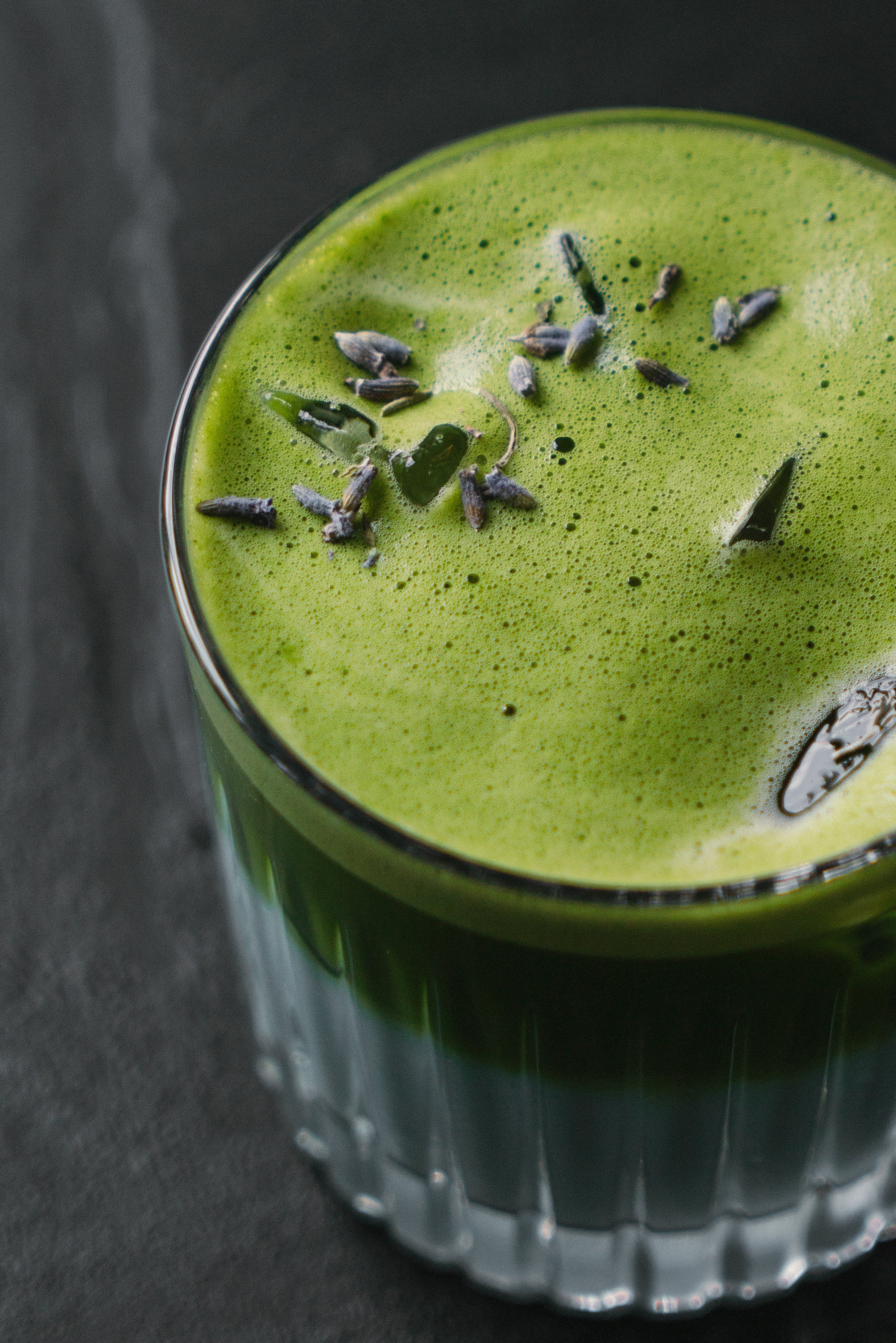 Levandų Matcha